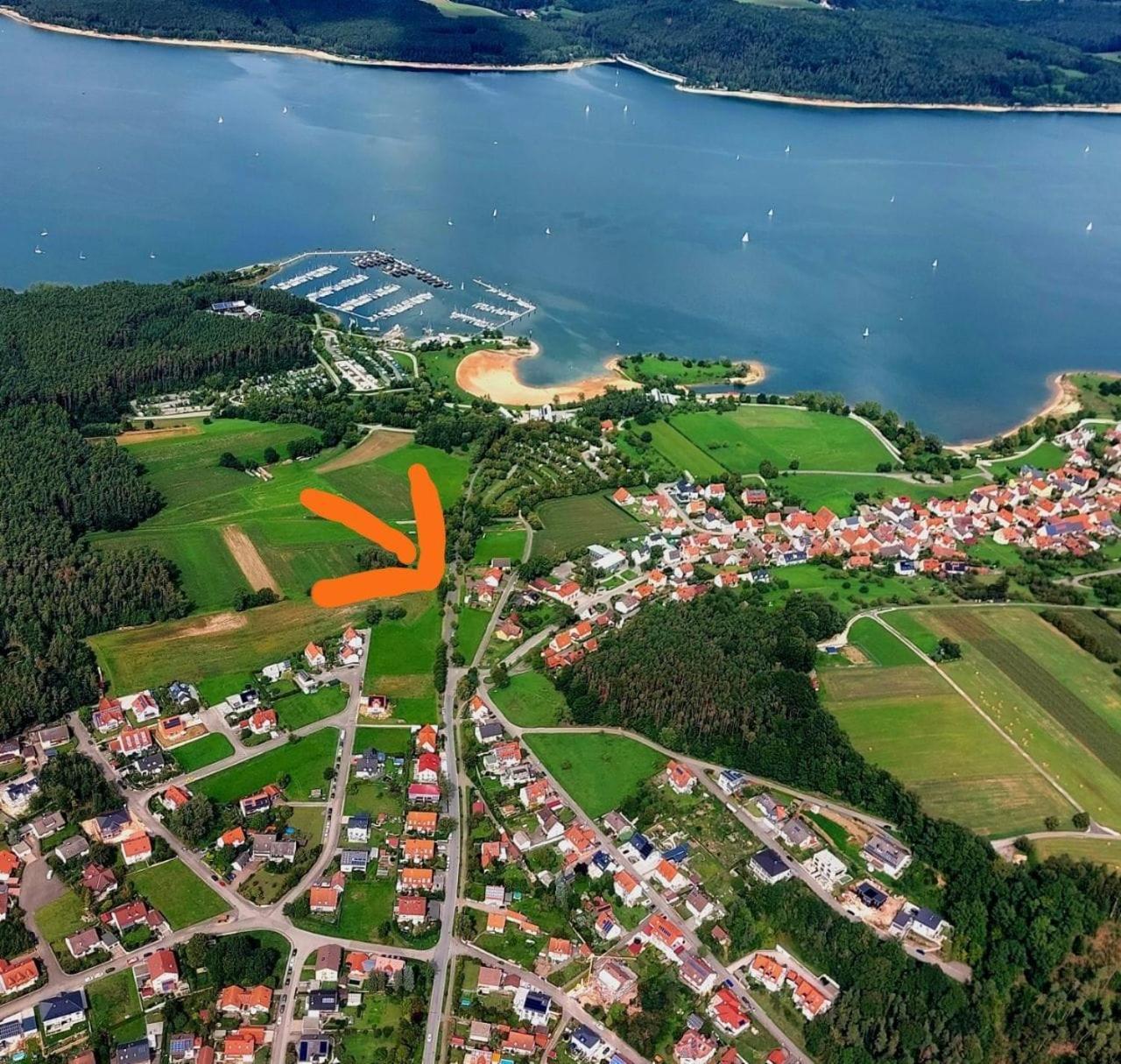 Ferienwohnung Brombachsee Ankerplatz Mit Sauna Bei Juliane Und Klaus Pleinfeld Bagian luar foto